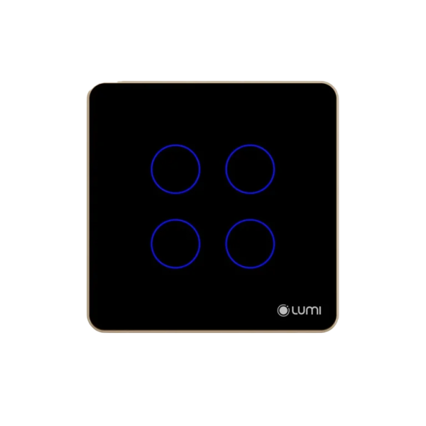 Công tắc thông minh Luto điều khiển rèm đôi | Vuông