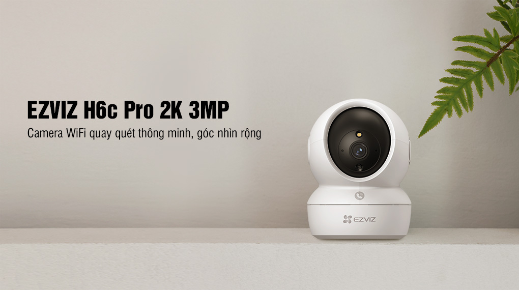 Bán camera WiFi quay quét EZVIZ H6c Pro 2K 3MP giá rẻ