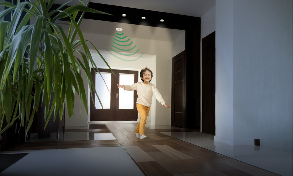 Chiếu sáng thông minh tự động bật đèn khi phát hiện chuyển động