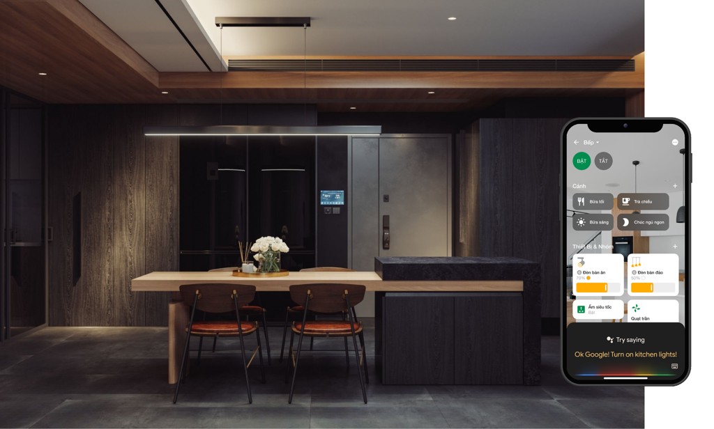 Giải pháp nhà thông minh điều khiển bằng giọng nói