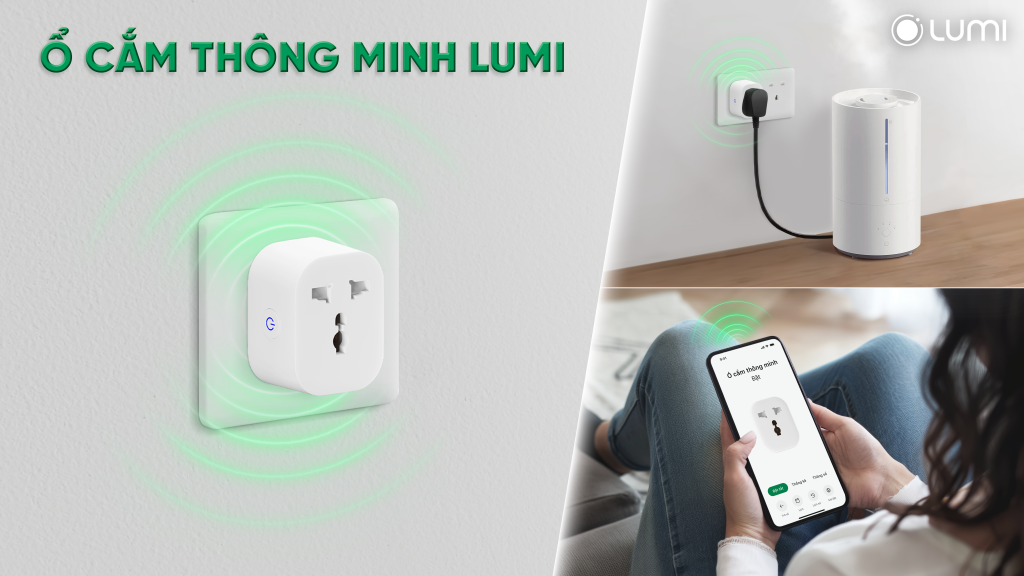 Ổ cắm thông minh Lumi